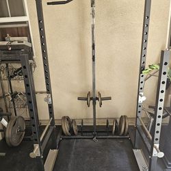 Marcy Cage , Weider Bench , 7ft Olympic Bar 