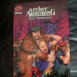 Archer & Armstrong: First impressions Original 1992 promo preview edition +Harbinger: The beginning 2008 Modern Revival Edition
