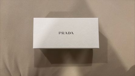 Prada SPR 17W Red Square Sunglasses Brand New with Box