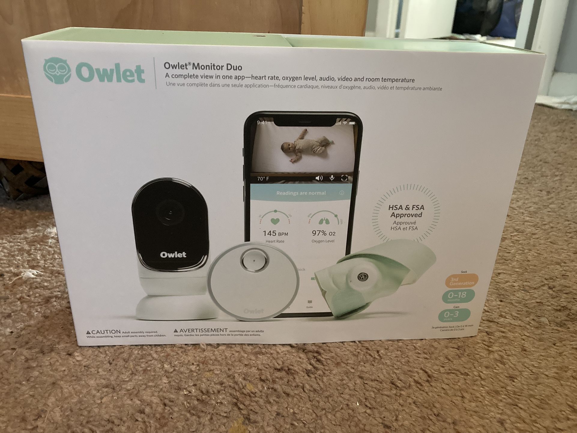 Owlet Monitor Duo (3rd Generation)
