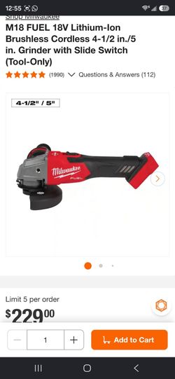 M18 grinder