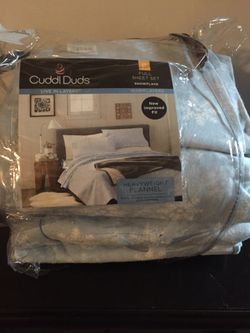 Cuddl Duds full sheet set