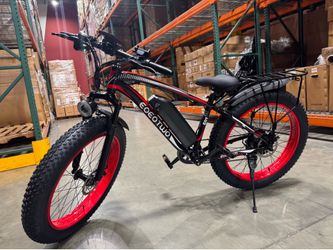 26-inch fat tire electric bicycle