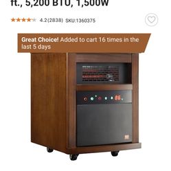 Cabinet Style Infrared Heater 