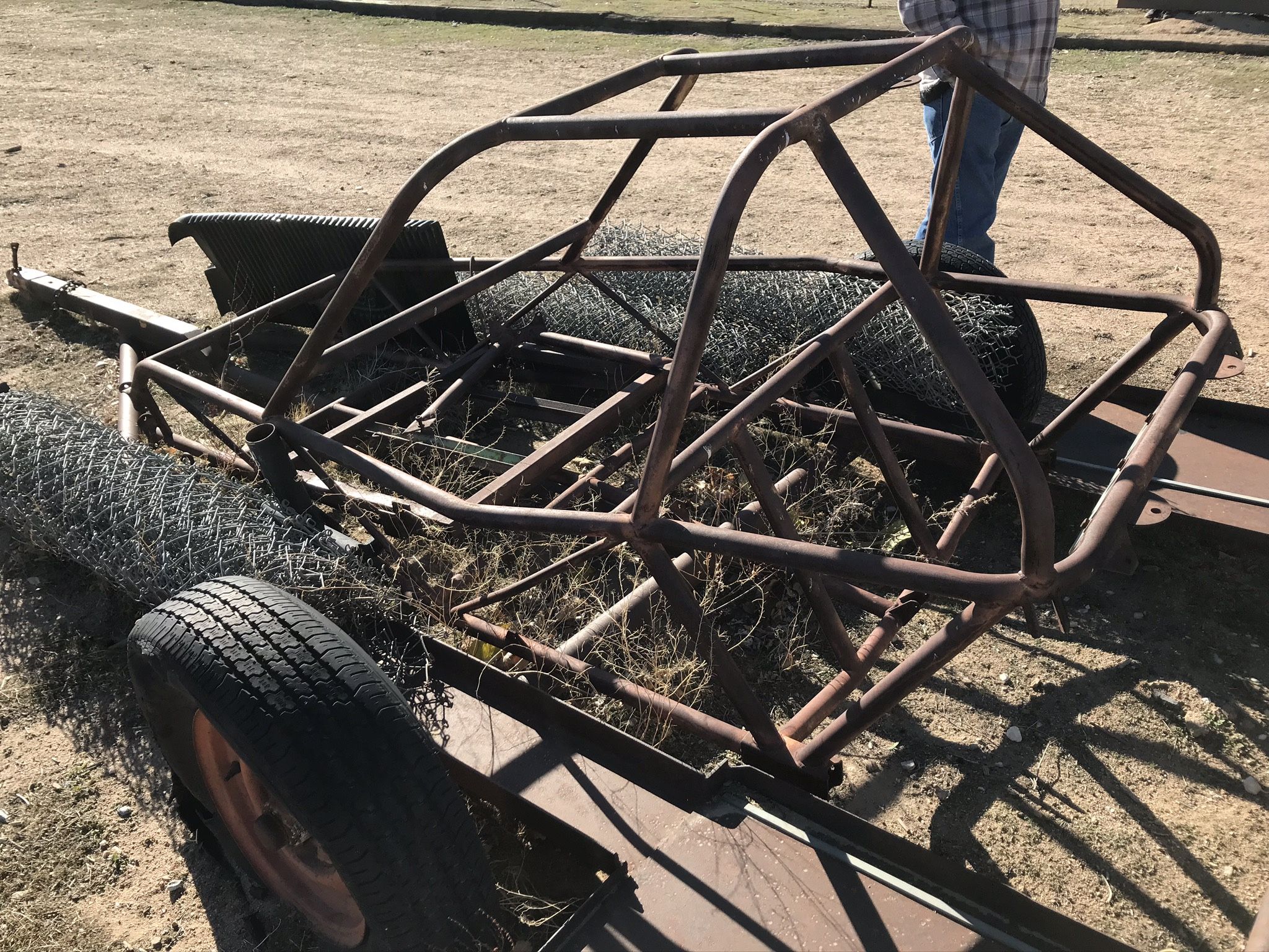 2 Seat Sand Rail Buggy Frame and Trailer