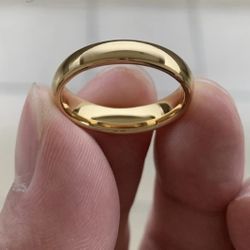 Wedding Ring New Gold 