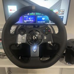 Logitech G920 Wheel Pedals Shifter Bundle