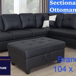 💫FREE DELIVERY💫Brand New Sectional Sofa Couch 