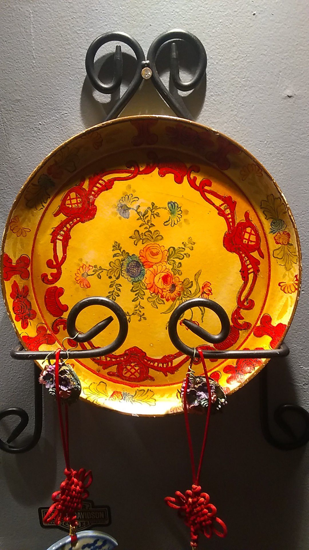 Japanese (hand painted) plate