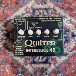 Quilter Interblock 45 Guitar Amp Pedal