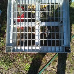 Galvanized steel pallets I have two left