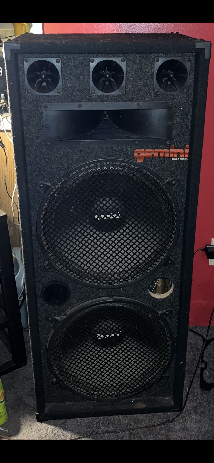 Gemini GSM 3032 PA 3 way Passive Speakers with 15