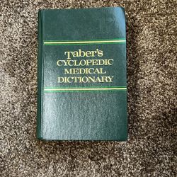 vintage edition of Taber’s Cyclopedic Medical Dictionary 17th Edition