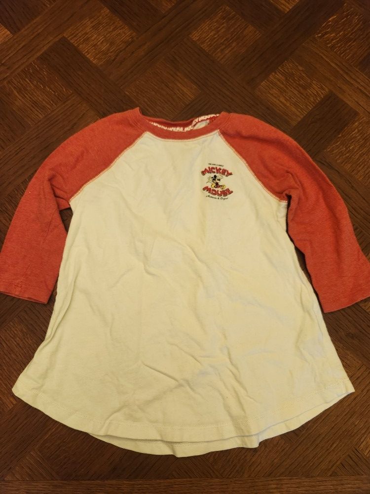 Disney Parks Mickey Mouse 3/4 Sleeve