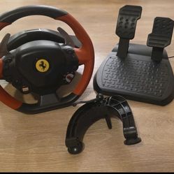 Xbox Ferrari Steering Wheel