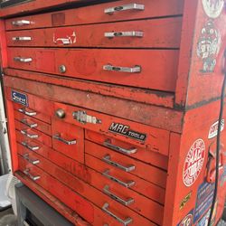 MAC Tool Vintage Tool Box 33w X 29 H