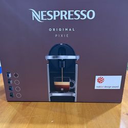 NEW Nespresso original Pixie machine