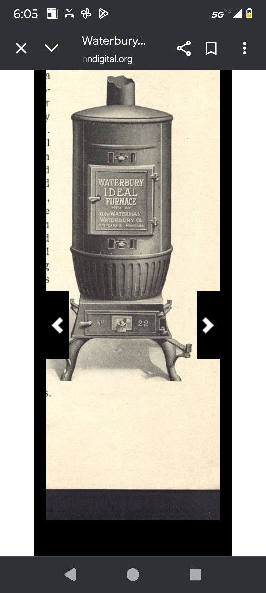 Waterbury 1909 Ish Likely 1 Of A Kind