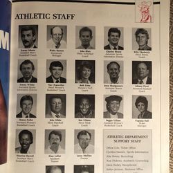 Ole Miss-Arkansas Football Program 1987