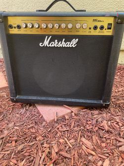 Marshall amp mg series 30dfx speaker guitar amplifier