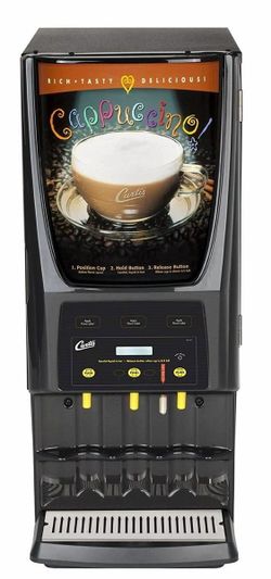 Cappuccino and hot chocolate machine