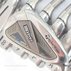 TayIorMade SIM2 Max Iron Set 5-PW, AW Stiff