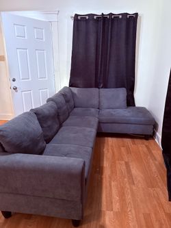 L shaped couch