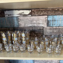 MCM 1960’s Barware Set - 24 glasses in total