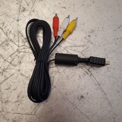 Playstation 2 AV cable Brand New