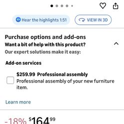 White Vanity $100 OBO 