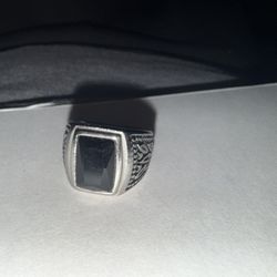 men's signet ring