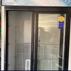 Comercial Fridge  2 Doors  Works Good  We Need Make  Space  