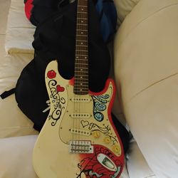 Authentic Hendrix Fender Stratocaster 