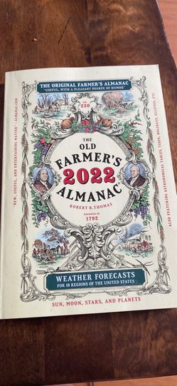 Old farmers almanac. Never used