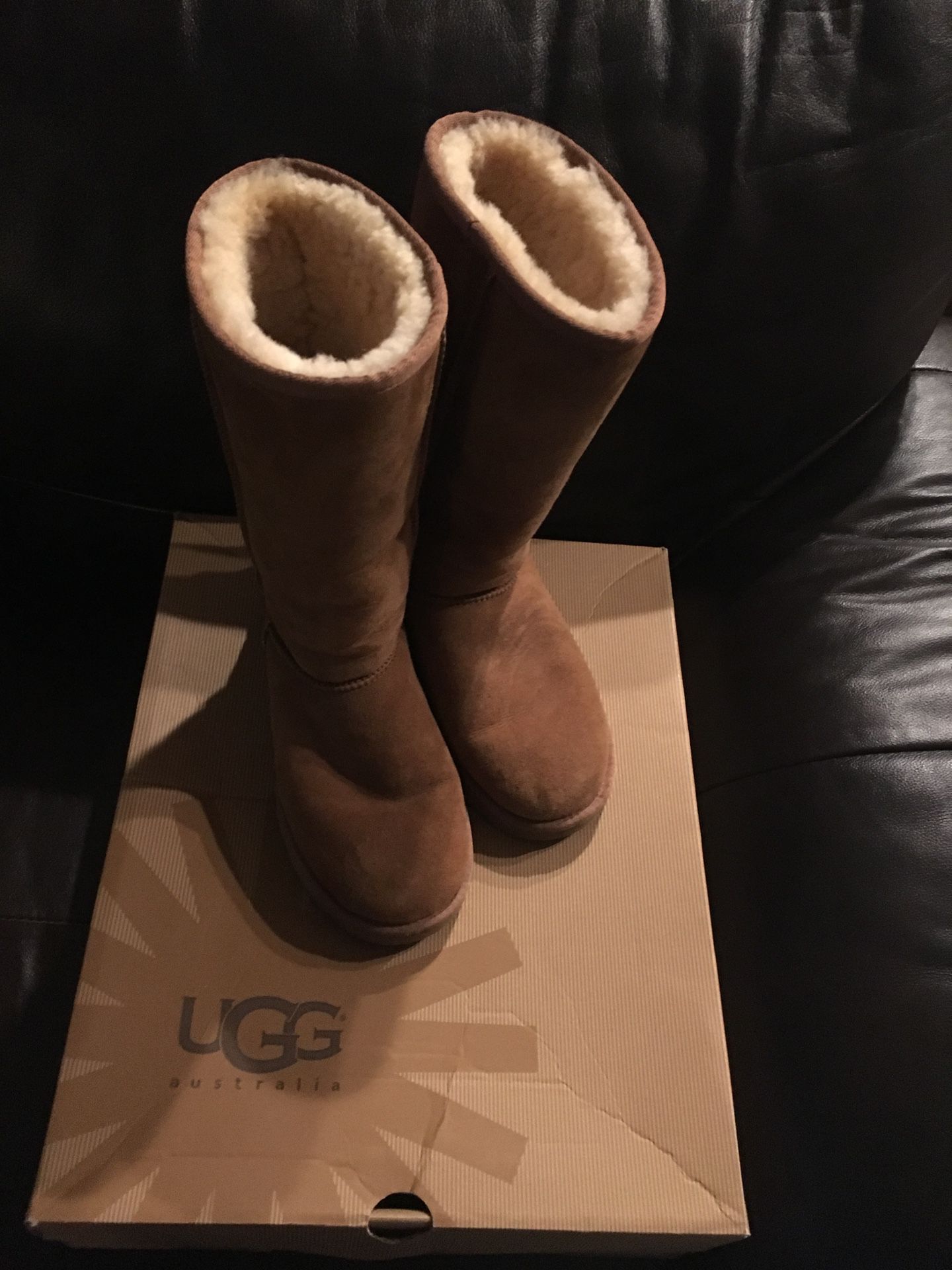 Ugg women’s tall boots-brown