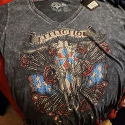 Affliction Graphic T Shirts