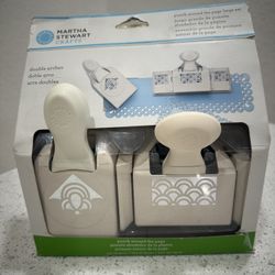 Martha Stewart Crafts Large Double Arches Punch Around The Page Set 