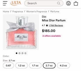 Miss Dior perfume original