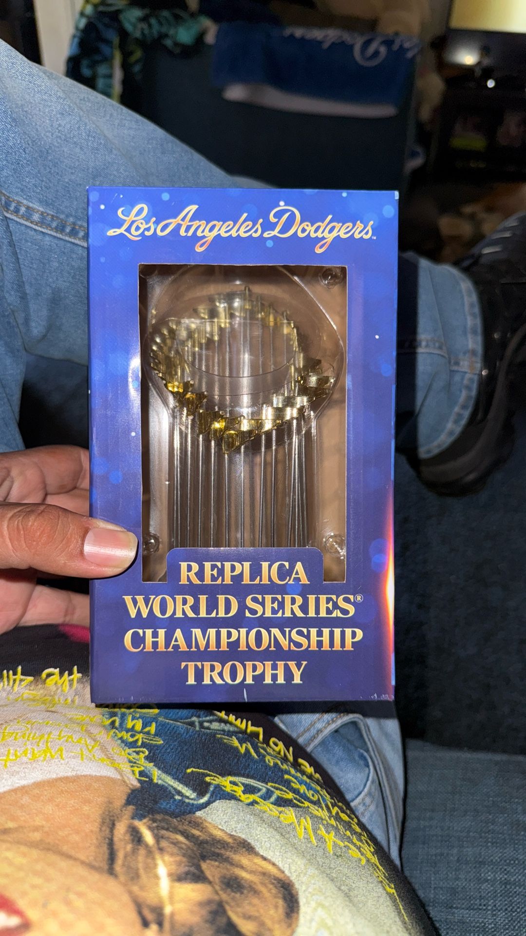 Dodgers Championship trophy