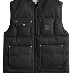 Carhartt WIP Men’s Rayley Vest Black Brand New DS