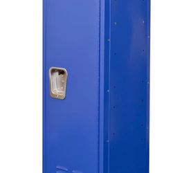 Navy Blue Bedroom Storage Locker 