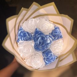Blue And White Bouquet