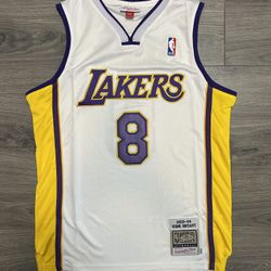 Los Angeles Lakers Kobe Bryant White Jersey 