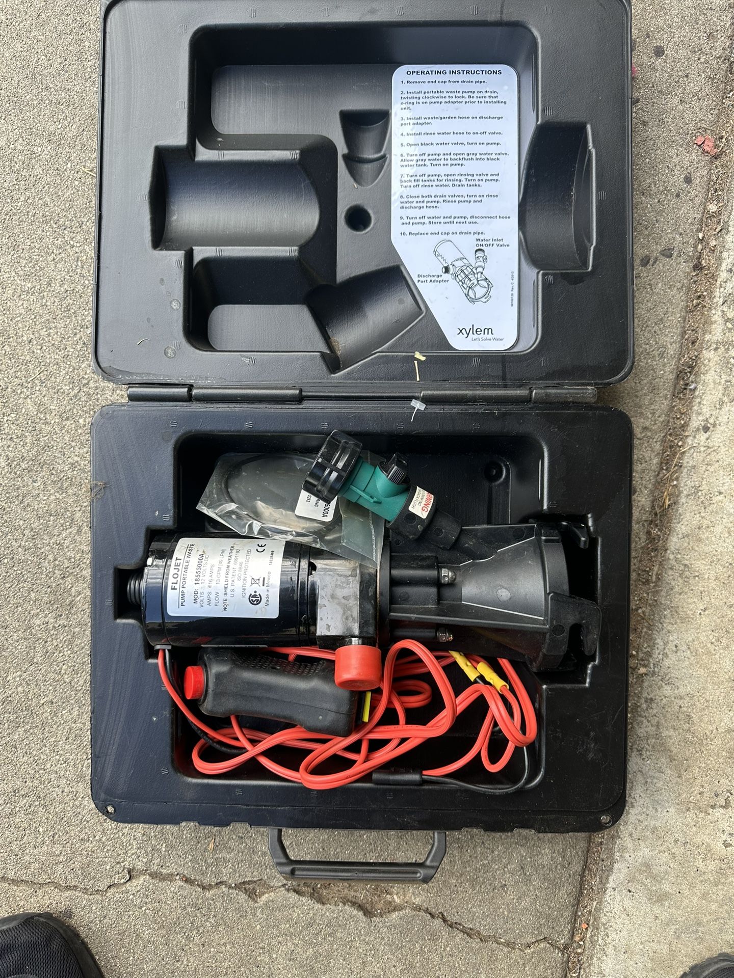 Flow Jet Waste Discharger RV 1(contact info removed)A
