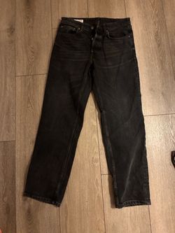 Zara jeans black baggy