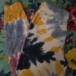 Ivory Ella Tie Dye Joggers Sweatpants 