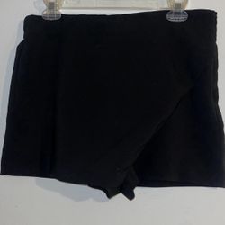 Black Mini Skort 