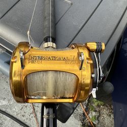 penn international v 50VW with rod alps rollers deep sea fishing