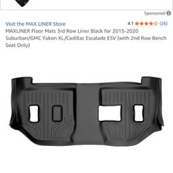 Maxliner GM SUV Third Seat Floor Liner 