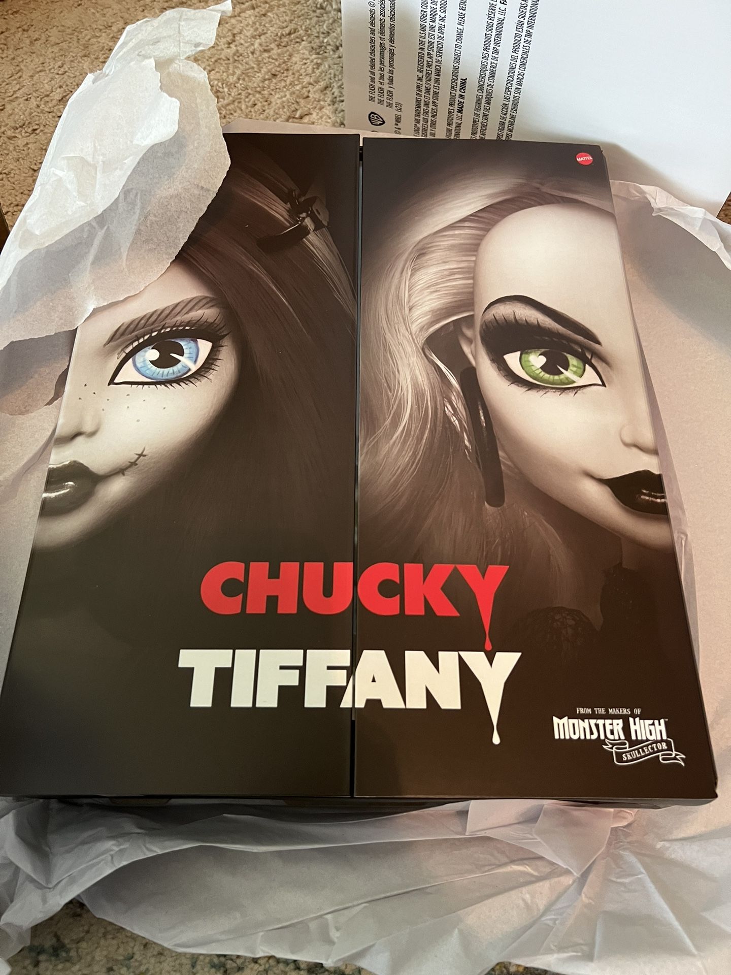 Monster High Skullector Chucky Tiffany Dolls
